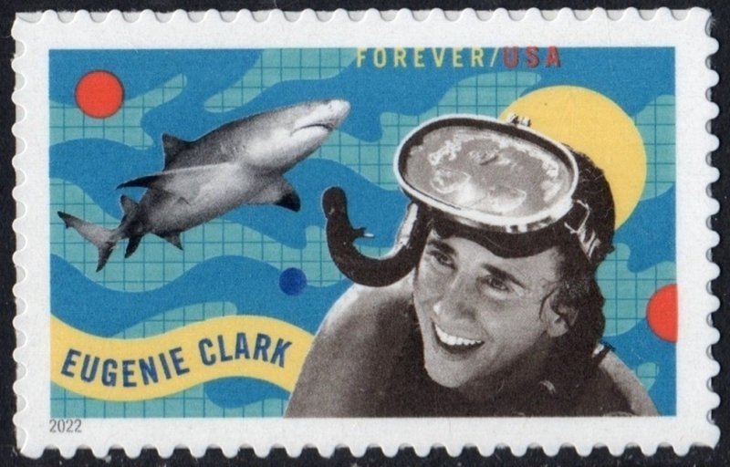 USA 5693 Mint (NH) Eugenie Clark Forever Stamp