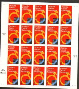 US #3315 Mint Sheet Prostate Cancer Awareness 