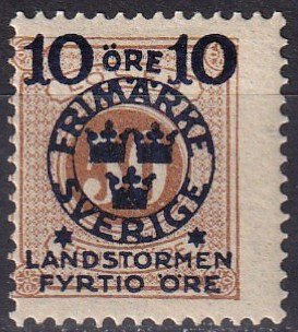 Sweden #B20 F-VF Unused CV $20.00 (Z5068)