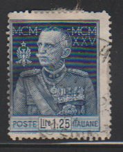 Italy 177 King Victor Emmanuel III 1926