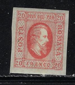 Romania 24 Hinge Remnant 1865 issue