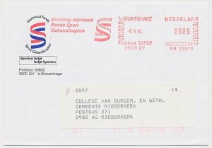 Meter cover Netherlands 1994 National Sports Fund for the Disabled