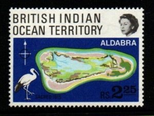 BRITISH INDIAN OCEAN TERR SG31 1969 CORAL ATOLLS MNH