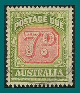 Australia 1953 Postage Due, 7d used #J78,SGD126