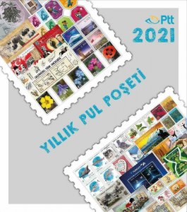 TURKEY - 2021 OFFICIAL YEAR SET (COMMEMORATIVE & OFFICIAL & DEFINITIVE)