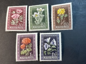 HUNGARY # 906-910--MINT/HINGED----COMPLETE SET----1950