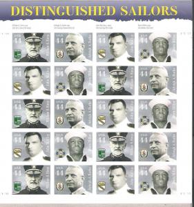 Mint Pane Distinguished Sailors