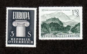 Austria # 657-658 Mint!