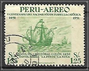 Peru #C124 Airmail Used