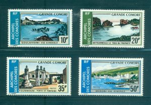 Comoro Is. - Sc# 107-10. 1973 Island Views. MNH $17.25.