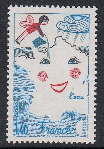 France 1730 Smiles mnh