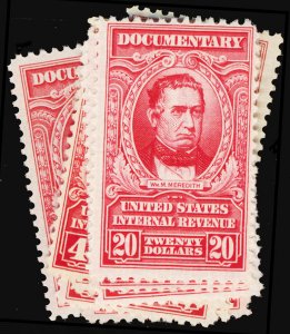 U.S. REV. DATED REDS R667-78  Mint (ID # 114374)