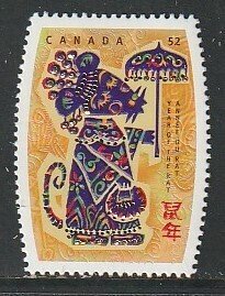 2008 Canada Sc 2257 - MNH VF - 1 single - Lunar New Year - 12 - Year of the Rat