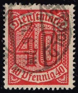 Germany #O7 Official - Numeral; CTO (0.25)