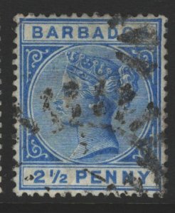 Barbados Sc#62a Used