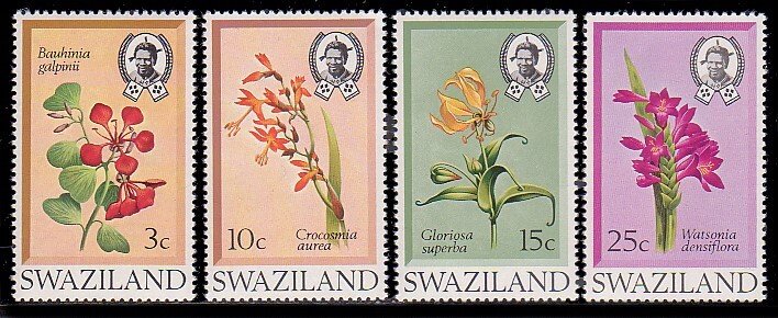 Swaziland 183 - 186 MNH