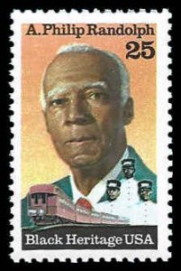 PCBstamps   US #2402 25c A.P. Randolph, Black Heritage, MNH, (20)