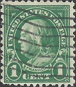 # 552 Used Deep Green Ben Franklin