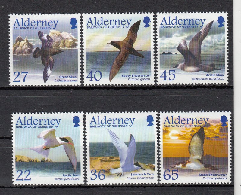 Alderney 2003   Migrating Birds superb Unmounted mint NHM