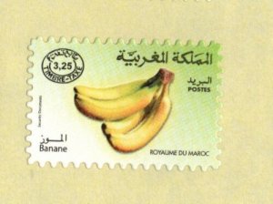 2009 - Morocco- Banana- Adhesive stamp- Stamp tax - Complete set 1v.MNH**