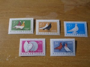 Hungary  #  1176-80  MNH