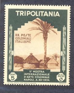 Tripolitania 73, F-VF, MH