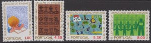 PORTUGAL SG1512/5 1973 PRIMARY STATE SCHOOL EDUCATION MNH