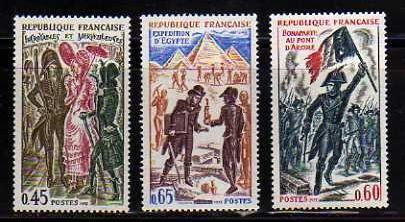 France MNH sc# 1351-3 Flag 08CV $1.65