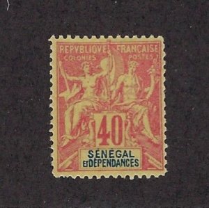 SENEGAL #48 MINT, F-VF, H