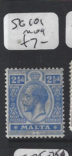 MALTA (P0606B)  KGV  2 1/2D  SG 101   MOG