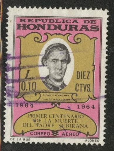 Honduras  Scott C372 Used airmail stamp