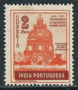 Portuguese India, Sc #508, 2r MH