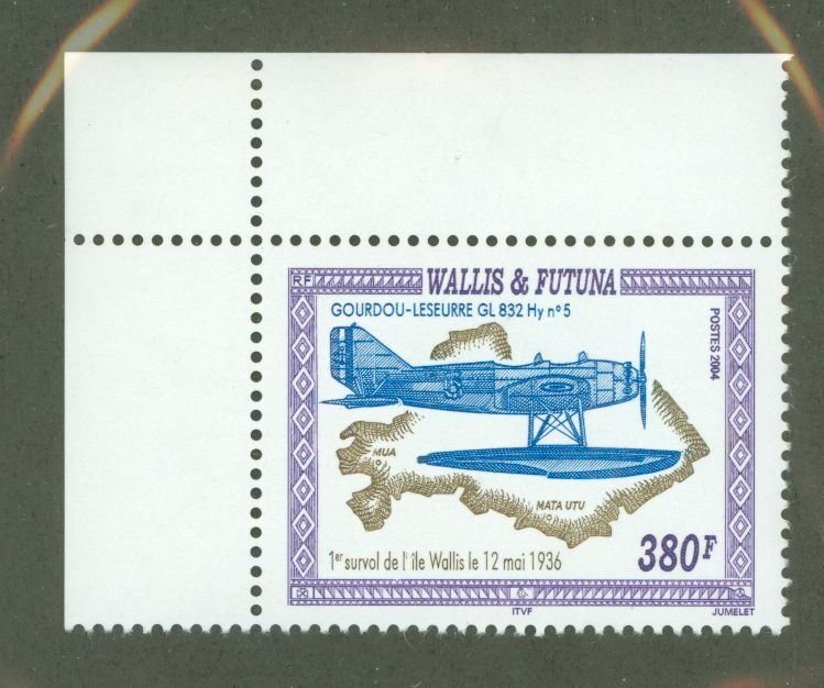 Wallis & Futuna Islands #587 Mint (NH) Single