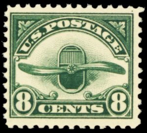 C4, Mint FVF NH 8¢ Airmail Stamp - Beauty! ** Stuart Katz 