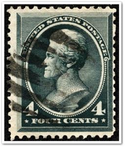 SC#211 4¢ Andrew Jackson (1883) Used 