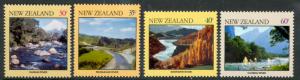 NEW ZEALAND 1981 NZ RIVERS Set Sc 730-733 MNH