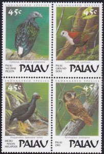 US 204-07 Trust Territories Palau NH VF Endangered Birds