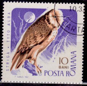 Romania, 196, Birds of Prey, 10b, used