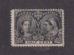 CANADA # 50 FVF-MH 1/2ct JUBILEE CAT VALUE $60 CHEAP LIST