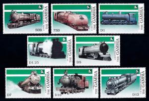 [63631] Gambia 1989 Railway Train Eisenbahn Chemin de Fer  MNH