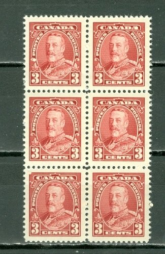 CANADA 1935 GEO V #219 BLK of 6 MNH...$9.00