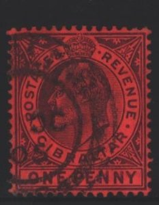 Gibraltar Sc#50b Used