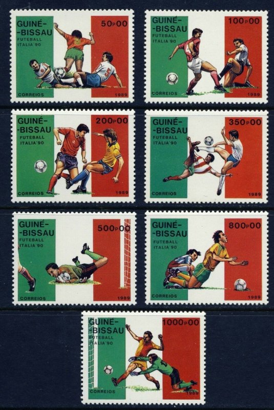 1989 Guinea-Bissau 1073-1079 1990 FIFA World Cup in Italy 12,00 €