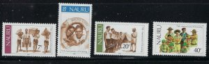 Nauru 244-47 MNH 1982 Scouting Year (fe1130)