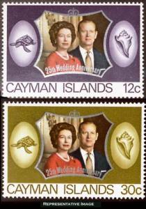 Cayman Islands Scott 304-305 Mint never hinged.