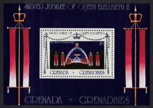 Grenadines Royal Silver Jubilee MS 1977 MNH SC#216 SG#MS218