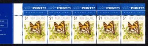 New Zealand 1995 Forest ringlet Butterfly Complete Mint MNH Set SC 1075b