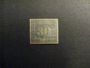 Germany-Prussia #22 unused no gum a23.2 8245