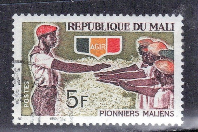 MALI  SC# 94 **USED** 1966  5fr  SEE SCAN