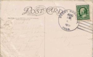 United States Colorado Mount Morrison 1909 non standard serifed 4-bar  1908-1...